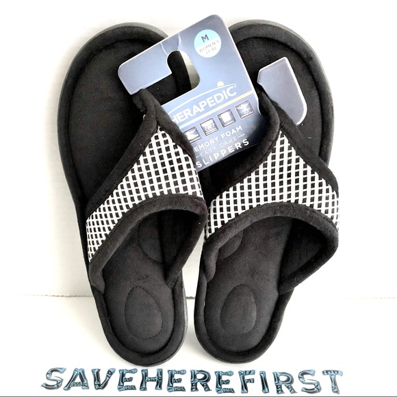 Therapedic Shoes - Therapedic Memory Form Slippers